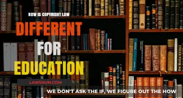 Copyright Law: Education's Unique Rules