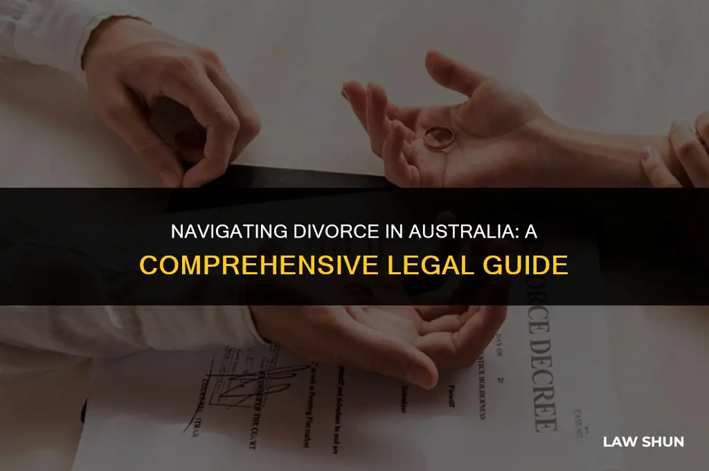how is divorce law in austalia