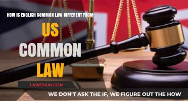 English vs. US Common Law: What's the Difference?
