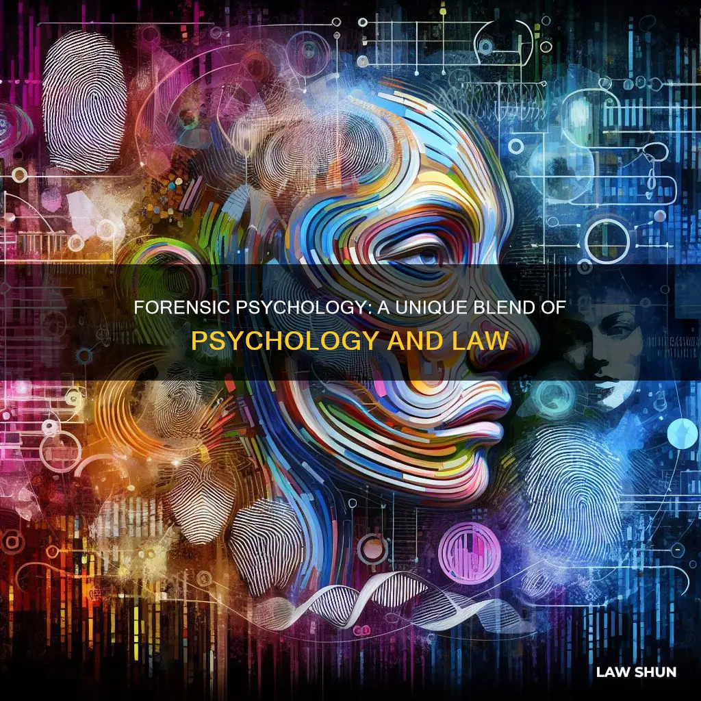 how is forensic psychology different from psychology and the law