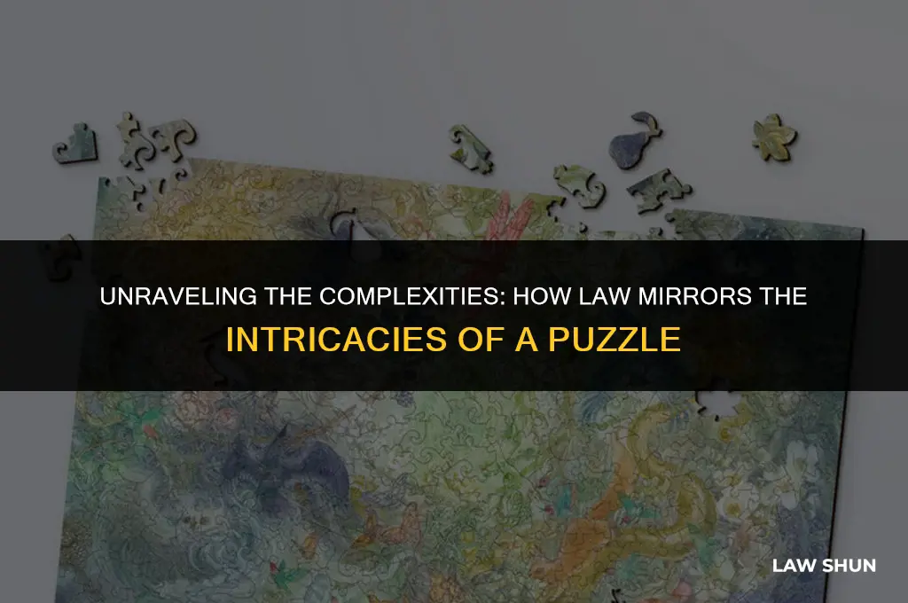 how is law like a puzzle