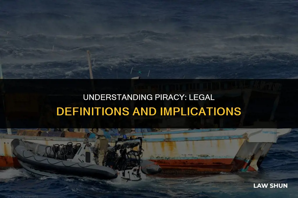 how is piracy defined by law