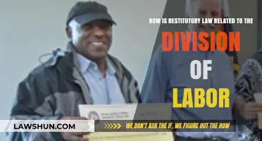 Restitutory Law's Role in Shaping Division of Labor Dynamics