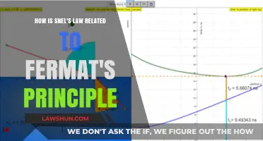 Snell's Law and Fermat's Principle: Uniting Light's Path and Speed