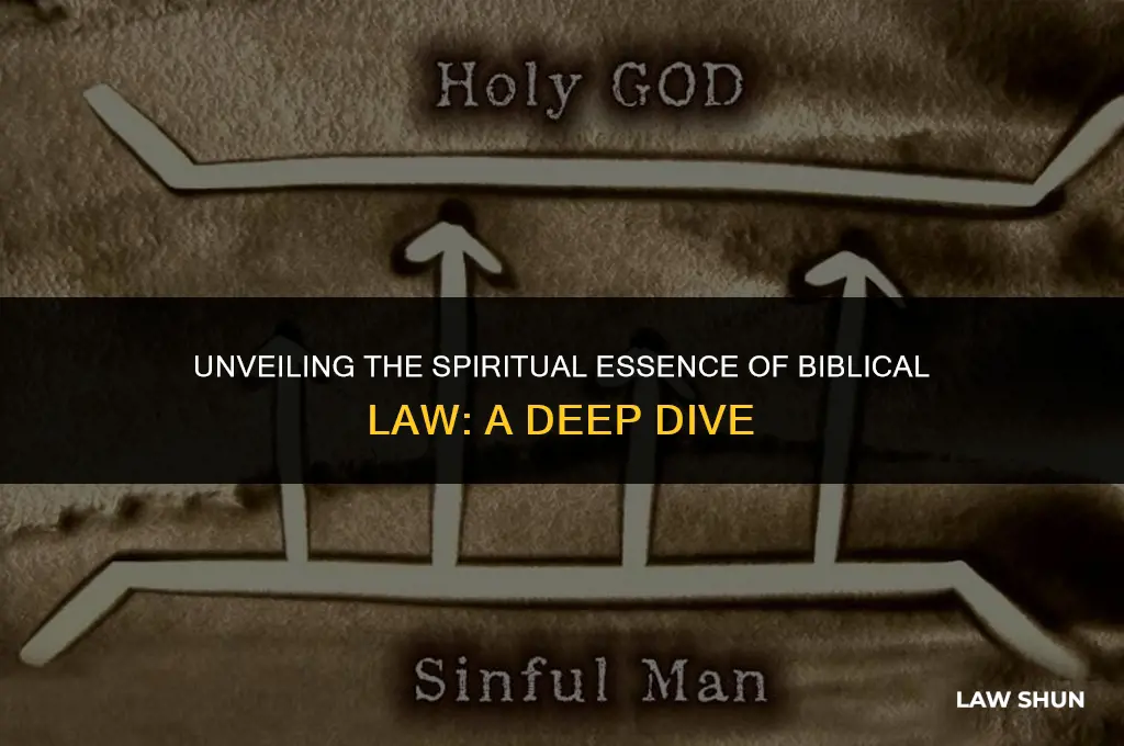 how is the biblical law spiritual