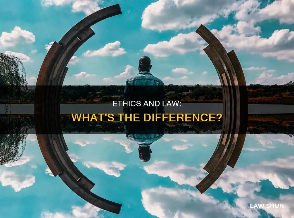 how is the code of ethics different from the law