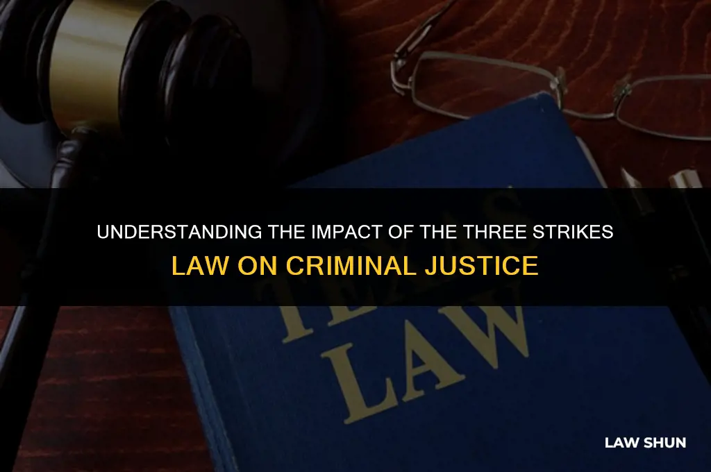how is the three strikes law