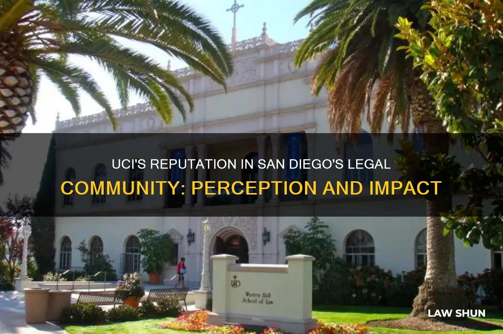 how is uci regarded in san diego law
