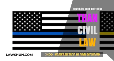 US Code and Civil Law: What's the Difference?