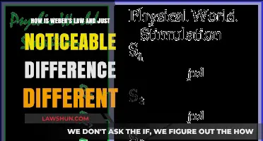 Weber's Law: Understanding Just Noticeable Differences