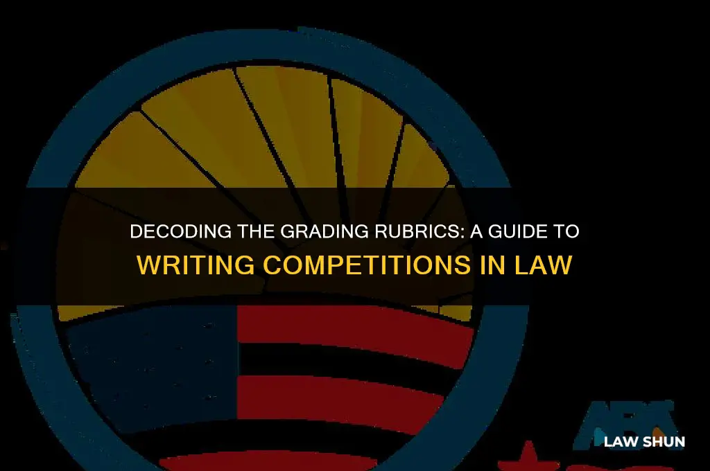 how is writing competition graded law