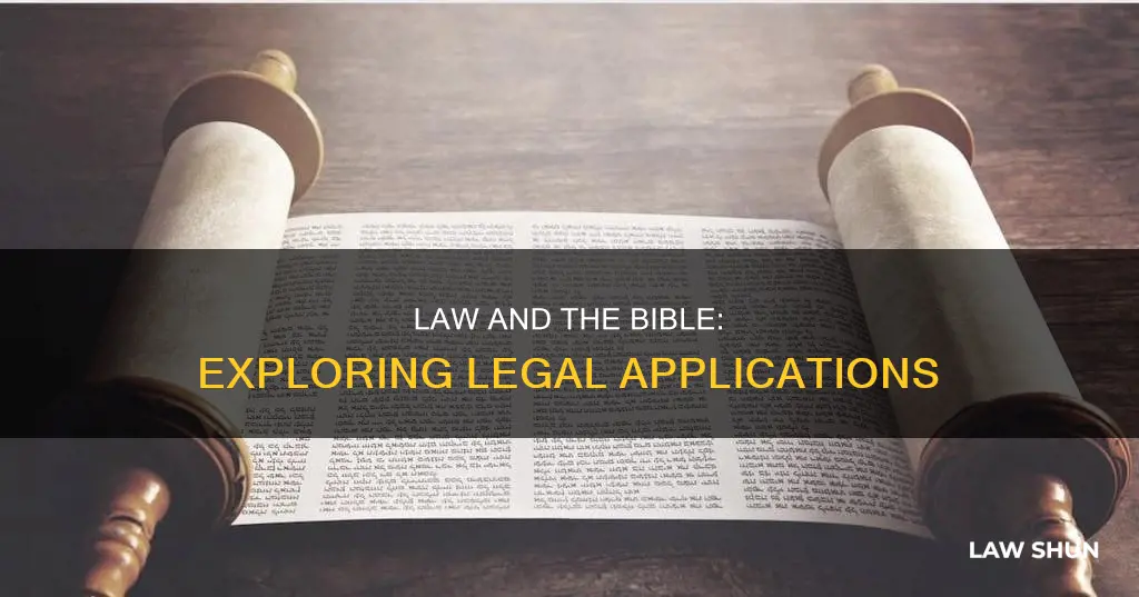 how law applies to bible