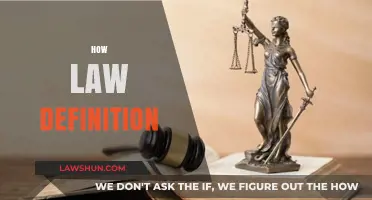 Understanding the Legal Framework: How Law is Defined and Applied