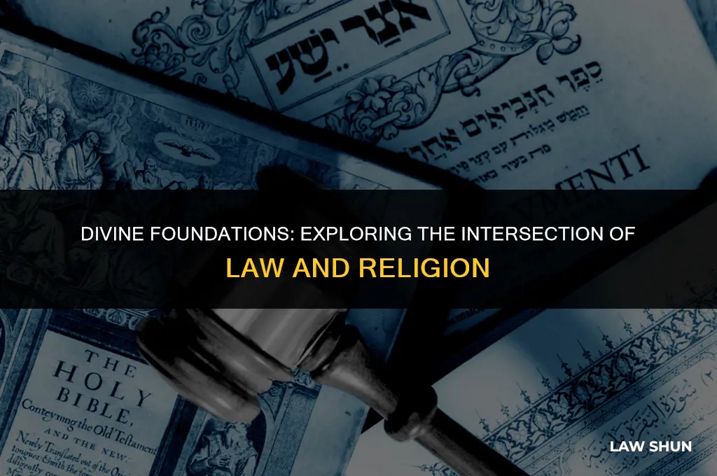 how law is based off god