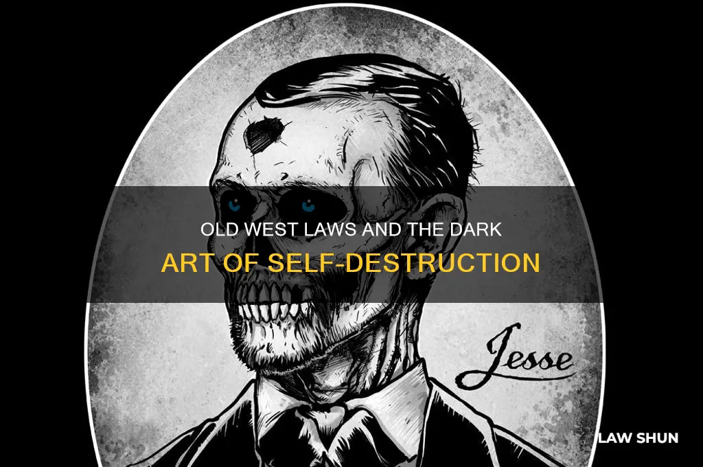 how laws of the old west how to kill self