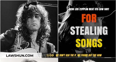 Led Zeppelin's Legal Victory: Overcoming Song Theft Allegations