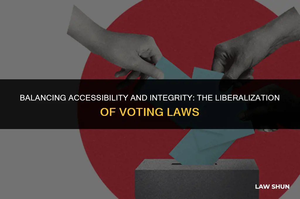 how liberal should voting laws be