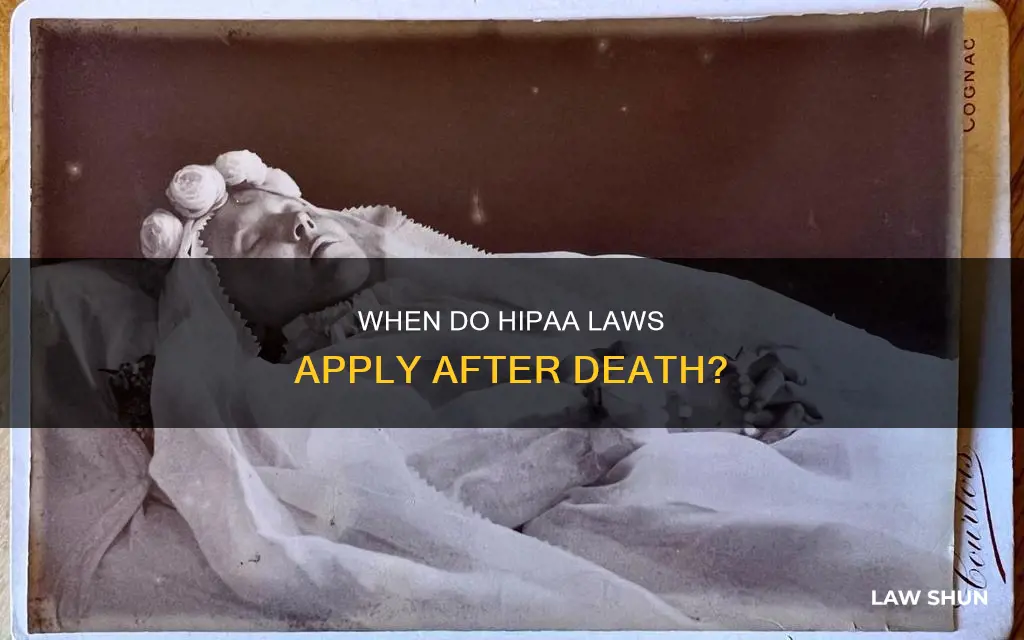 how long after death do hhpa laws apply