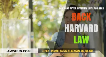 Harvard Law Interview Timeline: When to Expect a Response