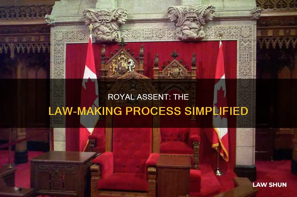 how long after royal assent does a bill becomes law