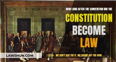 The Constitution's Journey: Convention to Law