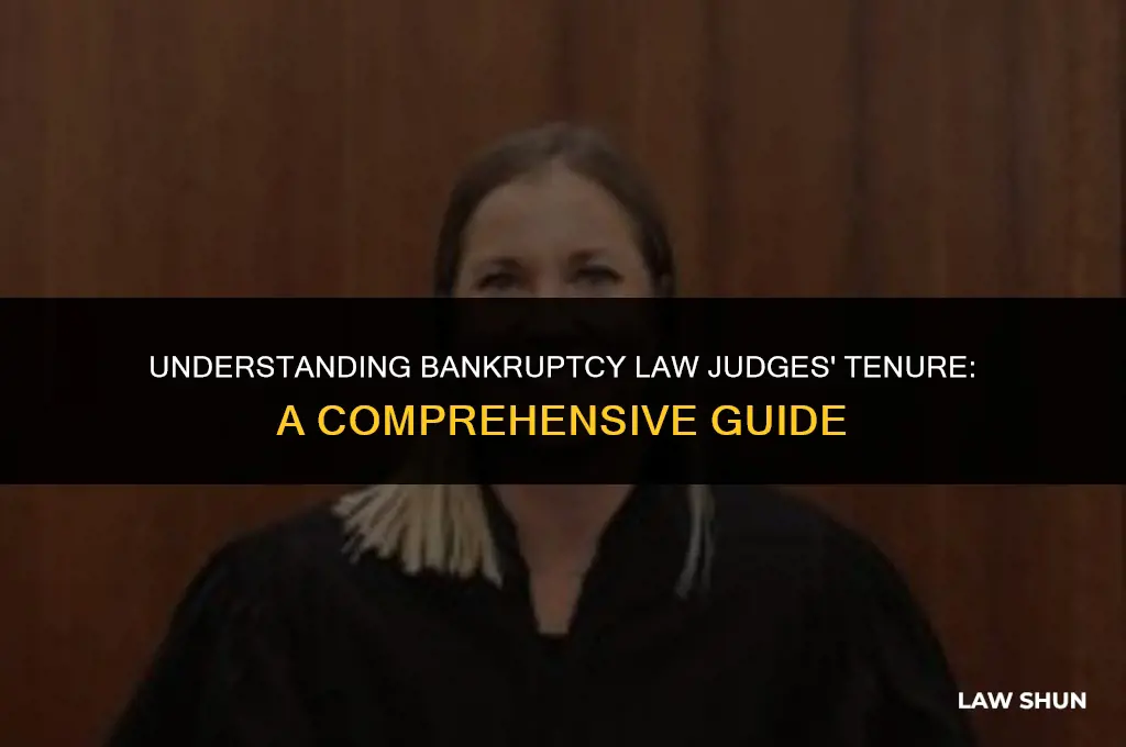 how long are bankruptcy law judges