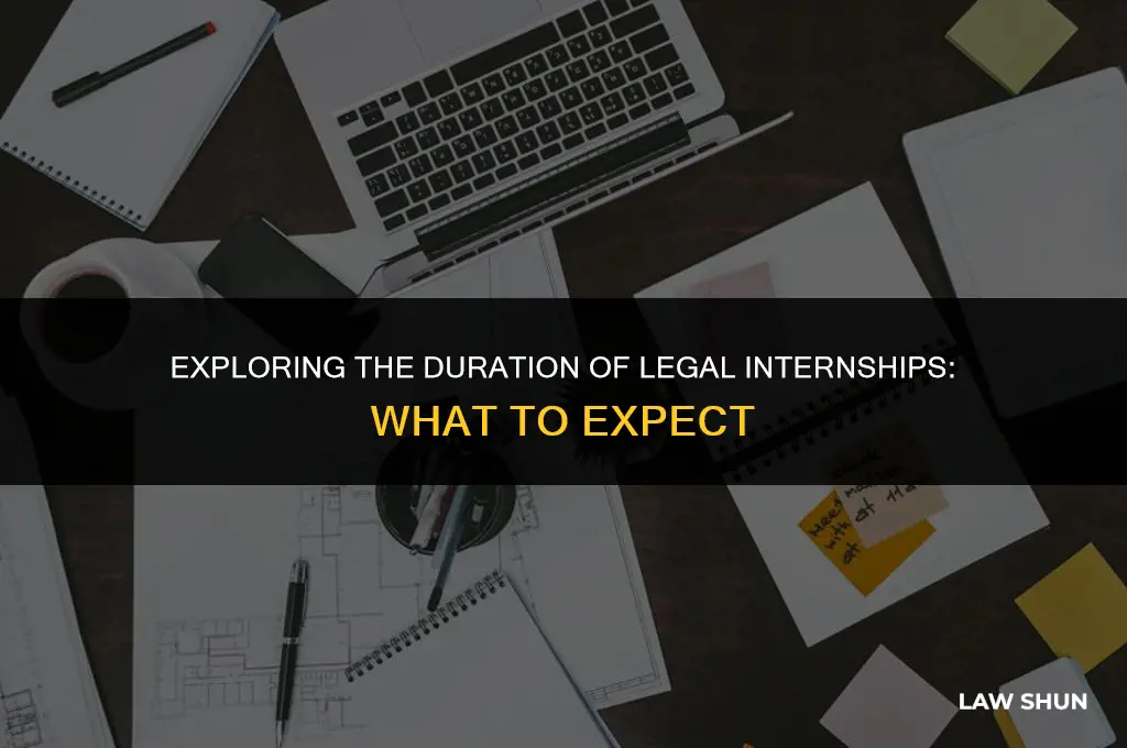 how long are internships in law
