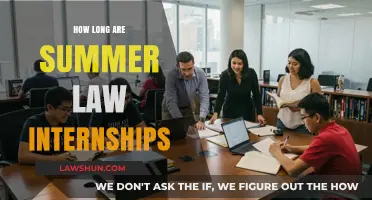 Exploring the Duration of Summer Law Internships: A Comprehensive Guide
