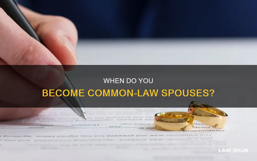 how long before you become common law husband and wife