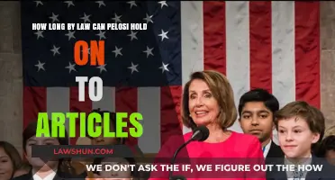 Pelosi's Power: Holding Articles, Explained