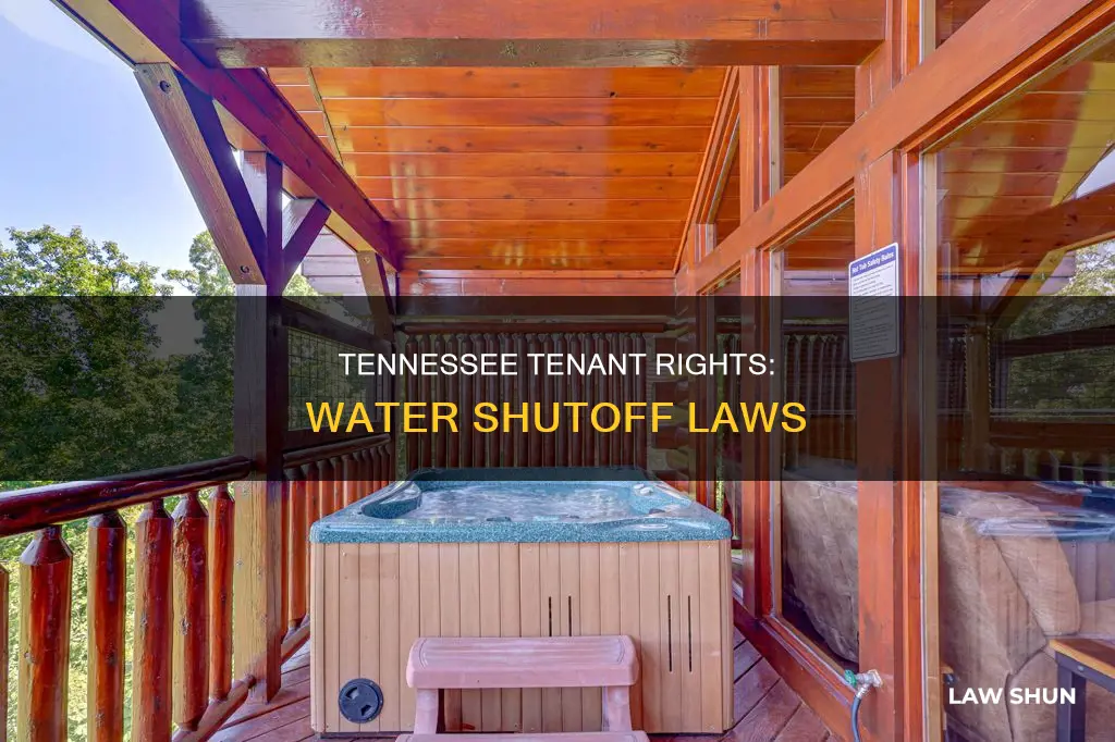 how long can apartment shut off water law tennessee