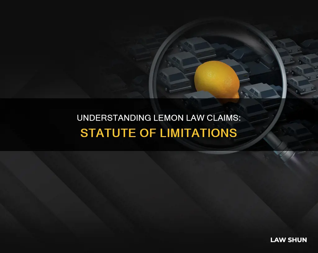 how long can you claim lemon law