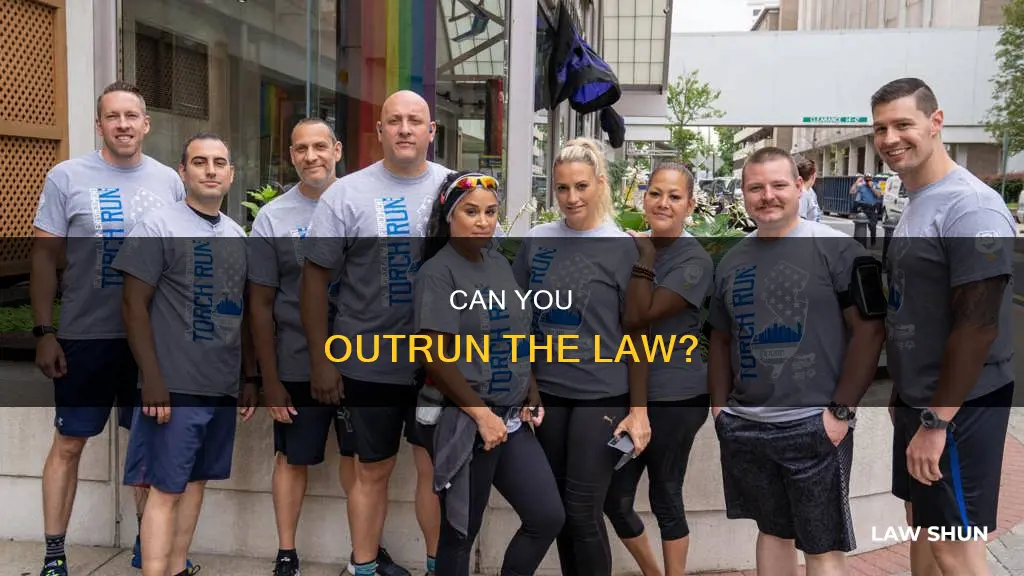 how long can you run from the law