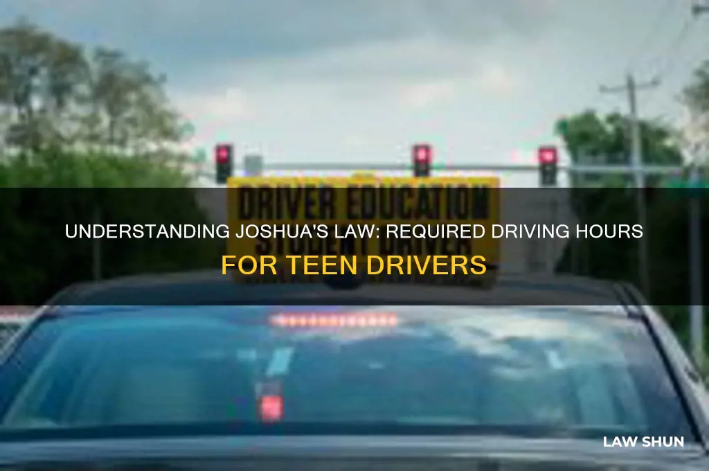 how long do you have to drive for joshua