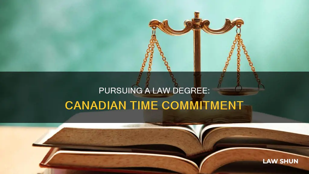 how long does a law degree take canada