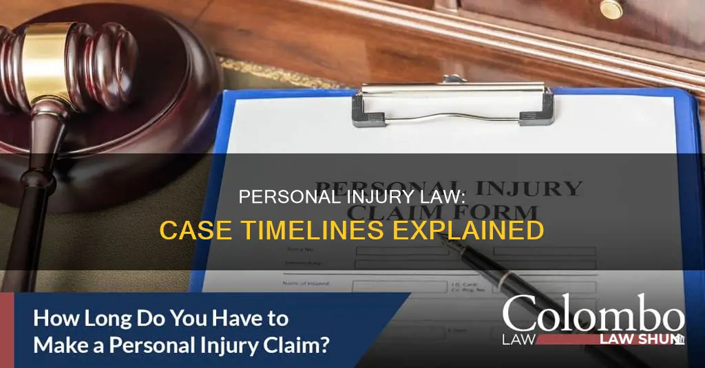 how long does a personal injury law case take