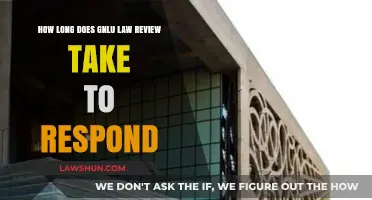 GNLU Law Review Response Time: What to Expect After Submission