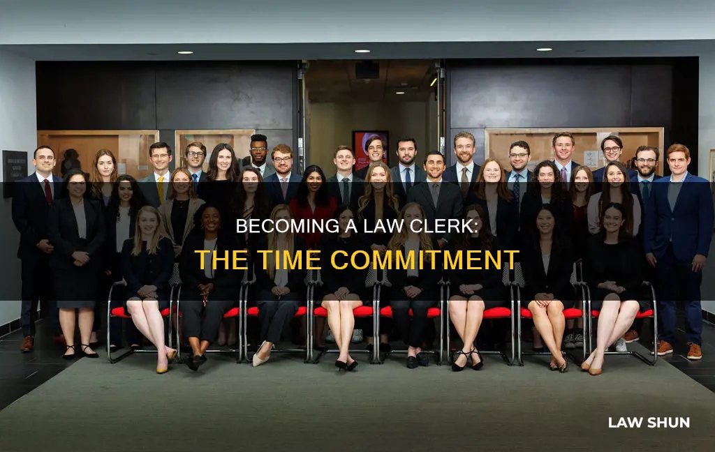 how long does it take to become a law clerk