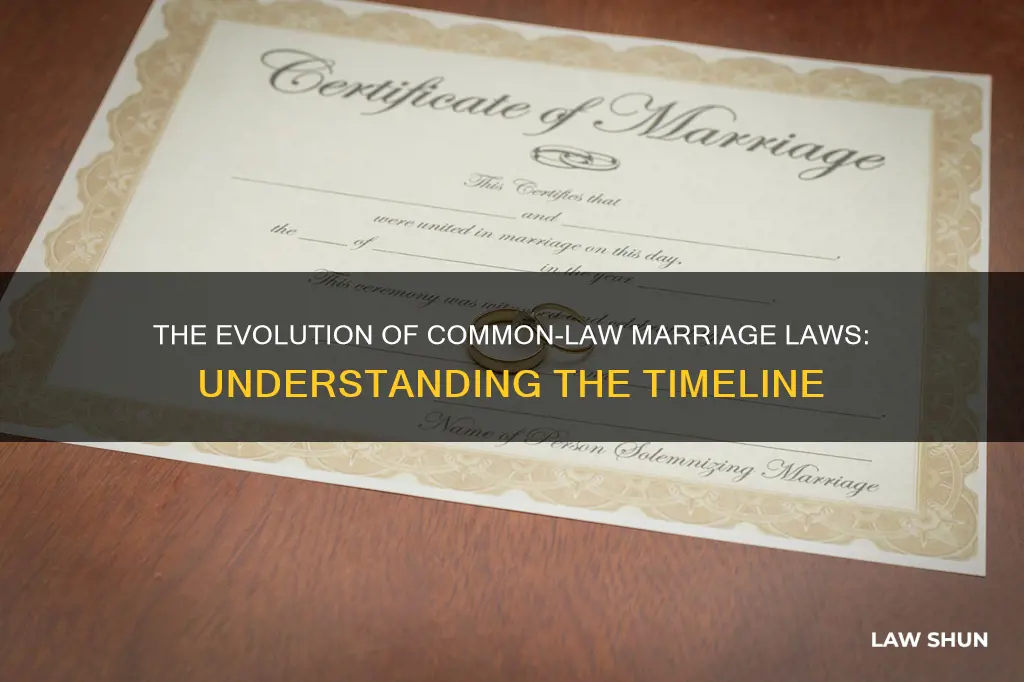 how long does it take to become law married