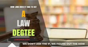 Pursuing a Law Degree: Understanding the Time Commitment for GST