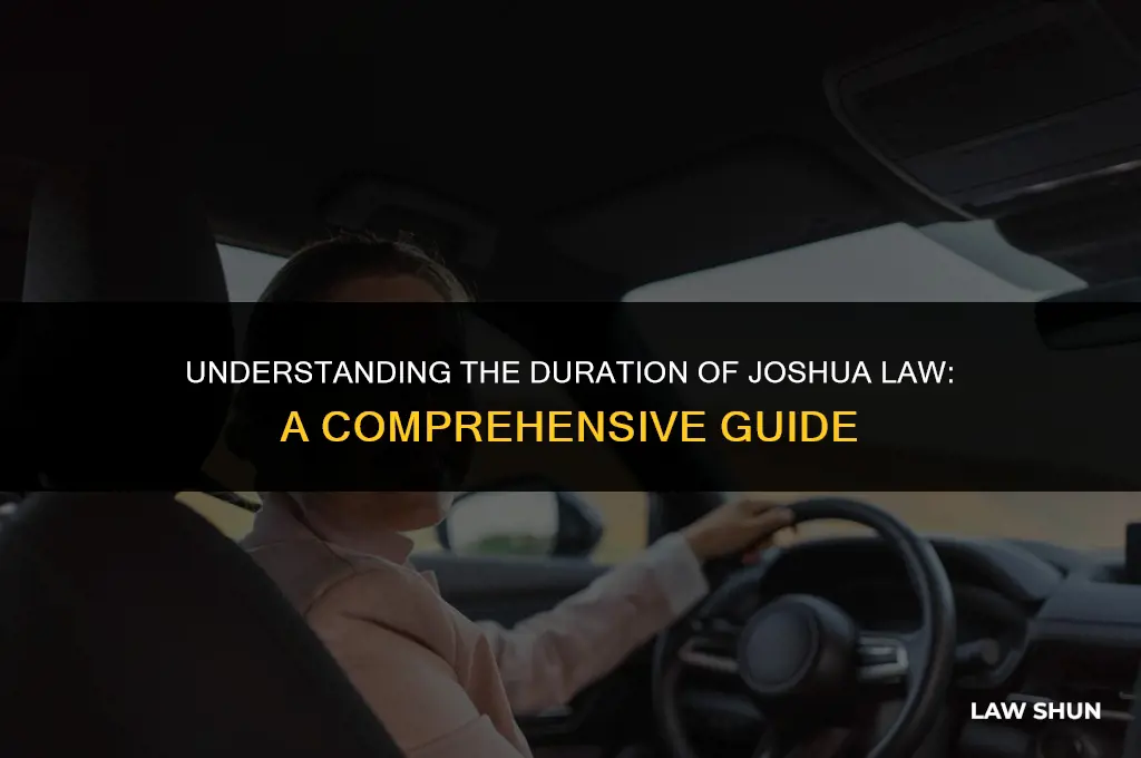 how long does joshua law take