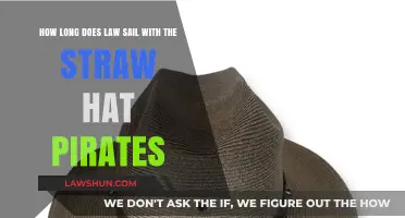 How Long Does Law Sail Alongside the Straw Hat Pirates?
