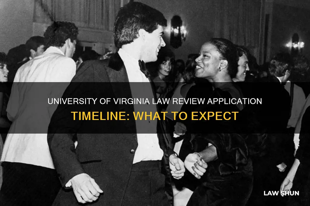 how long does university of virginia law review law app