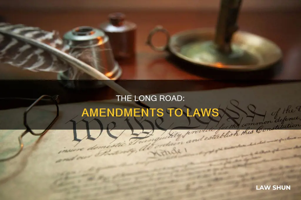 how long for amendment to become law