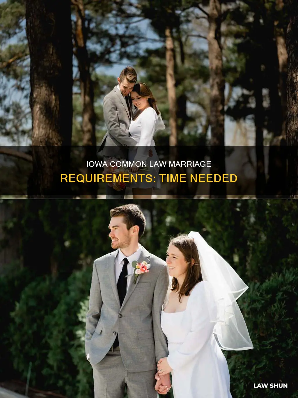 how long for common law marriage in iowa