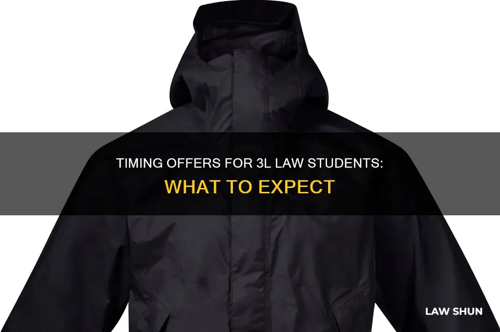 how long for offer for 3l law students