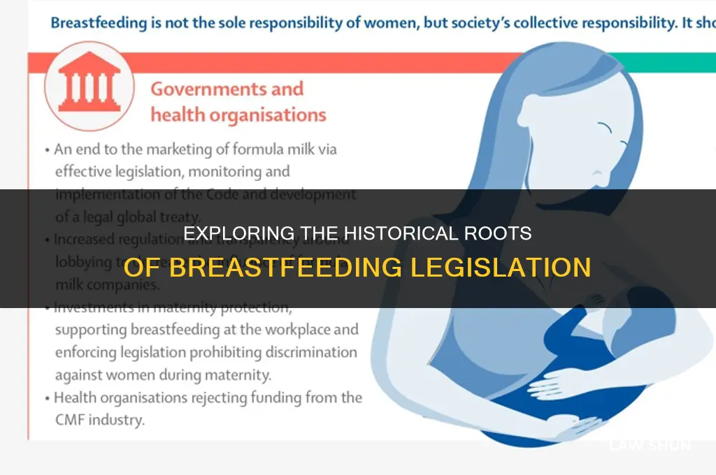how long has breastfeeding laws existed
