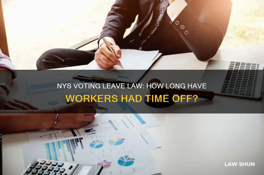 how long has nys law for time off to vote