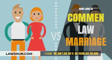 Understanding Common Law Marriage: Duration and Legalities Explained