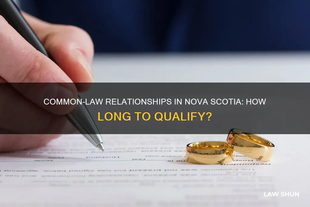 how long is common law in nova scotia